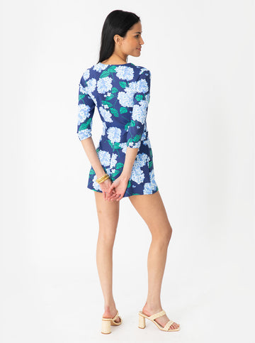 Riptide Romper - Hydrangea Walk in Regatta