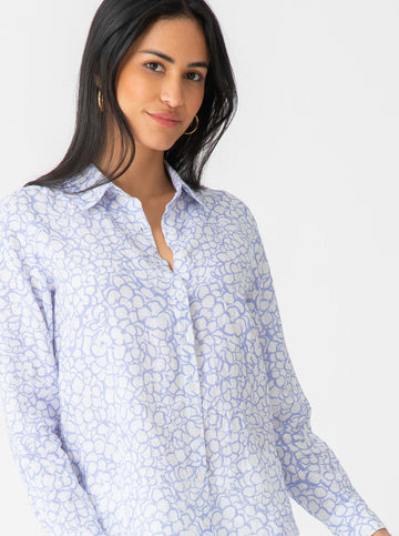 Helen Button Down - Ruth's Hydrangea in Chatham