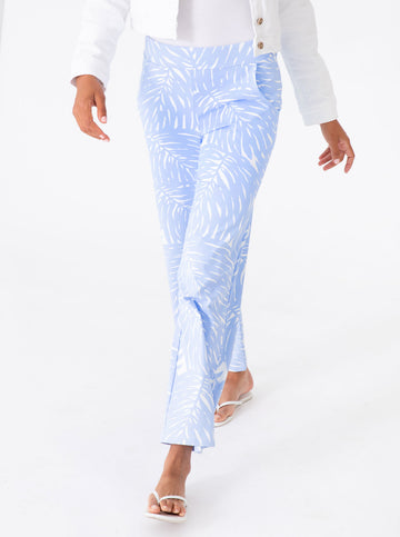 Hillary Pant in Palm Isle Regatta