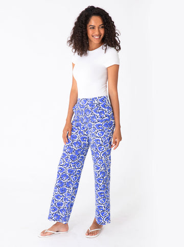 Hillary Pant in Pick Your Petals Monomoy