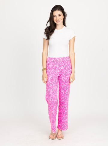 Hillary Pant - Claire's Bud in Rose