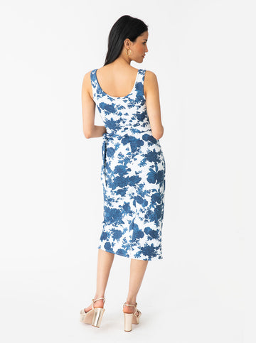 Jetty Dress in Flowers for Evelyn Monomoy