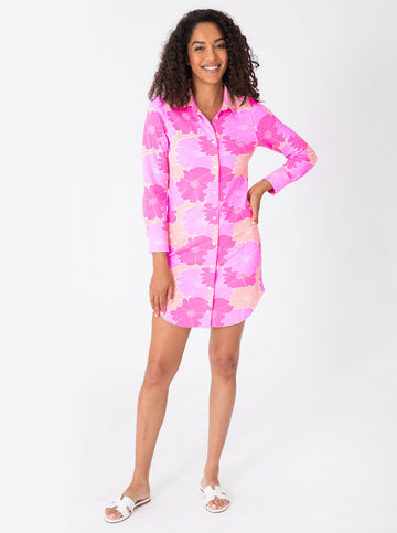 Daybreak Dress - Glowing Gardenia in Pink