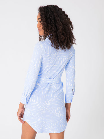 Daybreak Dress - Palm Isle in Regatta