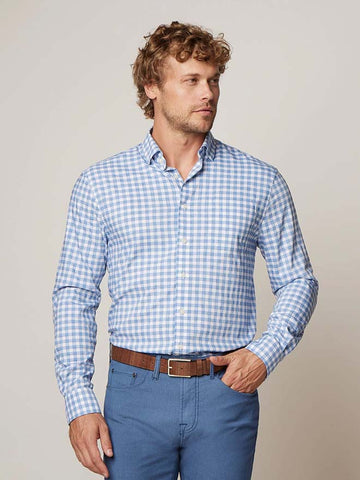 Performance Button Up Shirt Allworth in  Wake