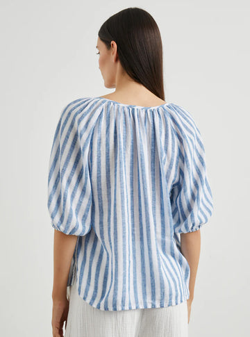 Kirstie Top in Casablanca Stripe