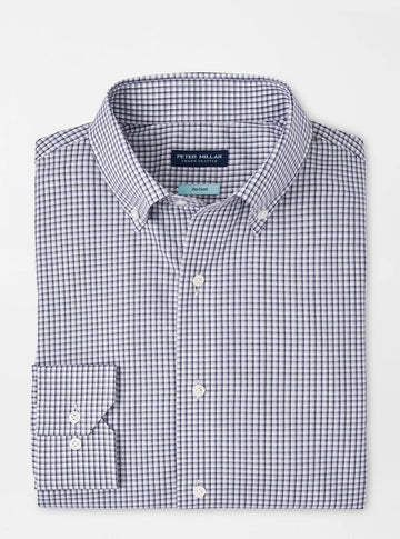 Ludlow Cotton Sport Shirt - Navy