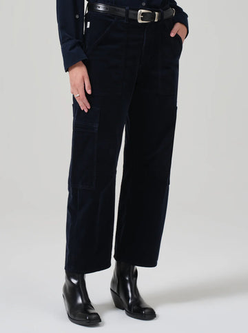 Marcelle Low Corduroy in Navy