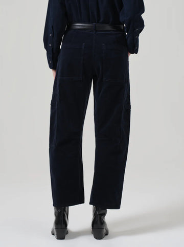 Marcelle Low Corduroy in Navy