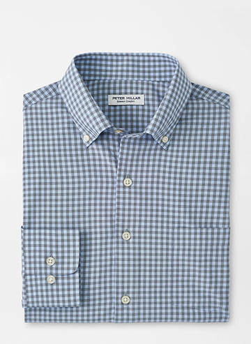 Murray Performance Poplin Sport Shirt - Navy