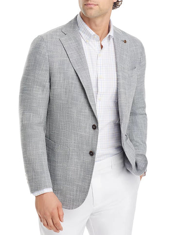 Nova Basketweave Soft Jacket Gale Grey