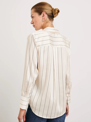 Saige Top in Brixton Stripe