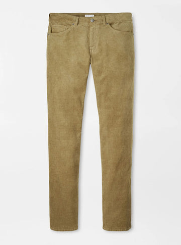 Superior Soft Corduroy Five-Pocket Pant - Khaki