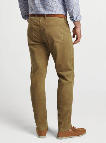 Superior Soft Corduroy Five-Pocket Pant - Khaki