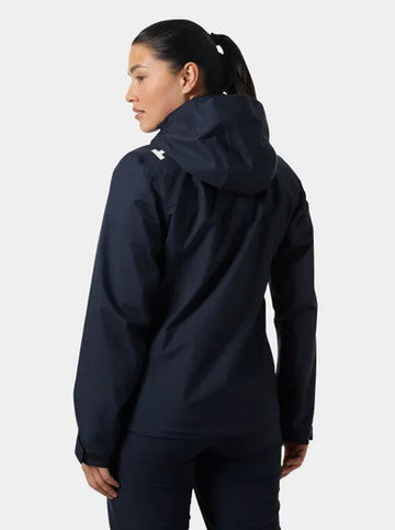 Women's Crew Hooded Jacket Navy