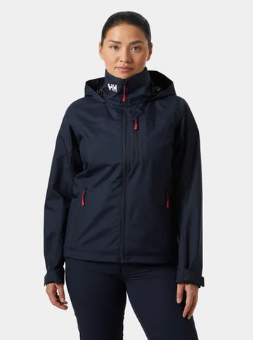 Women's Crew Hooded Jacket Navy