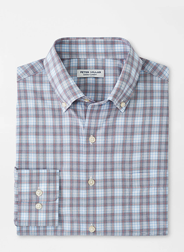 Watson Performance Poplin Sport Shirt in Galaxy