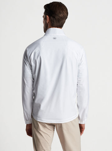 Shield Half-Zip Rain Shell White