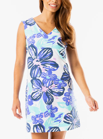 Paradise Dress - Somewhere Sunny in Regatta